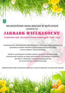Plakat - Zaproszenie na Jarmark Wielkanocny